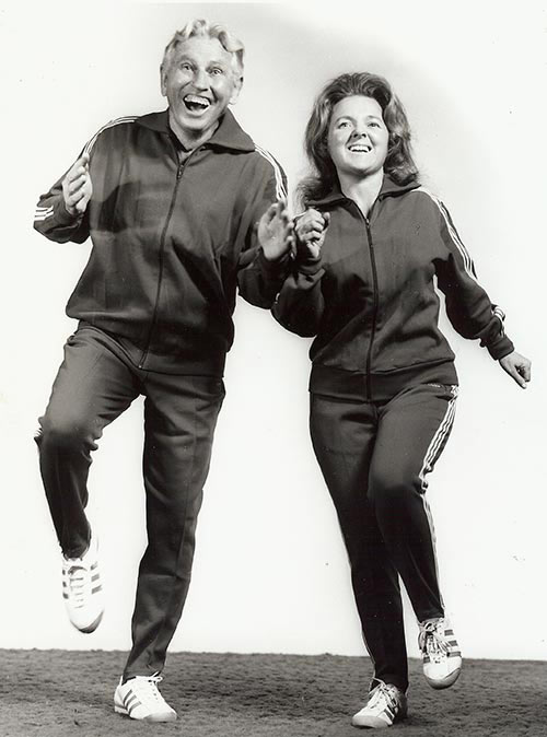 Paul & Patricia Bragg Jogging